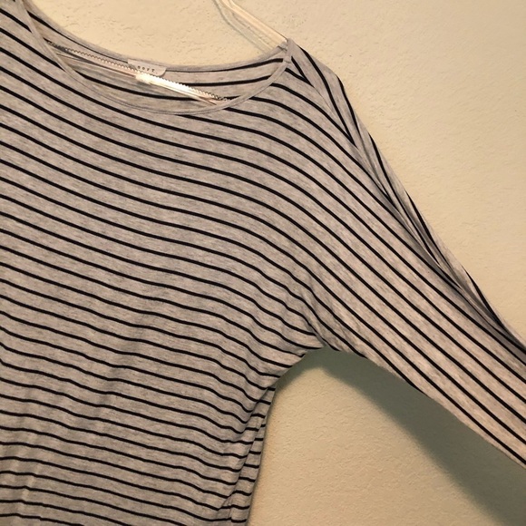 Joie Soft Dolman Sleeve Striped Long Sleeve Tee S - Picture 4 of 5